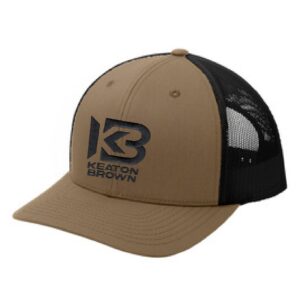 Keaton Brown Hat (Black & Brown)